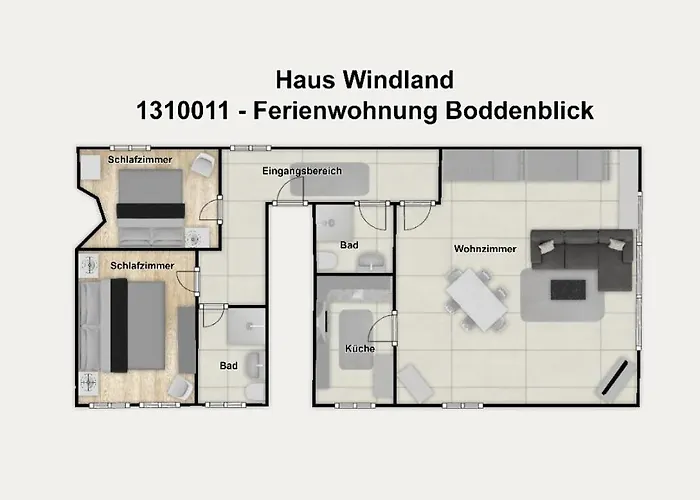 Haus Windland Boddenblick Dranske